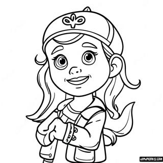 Piper Rockelle Coloring Pages