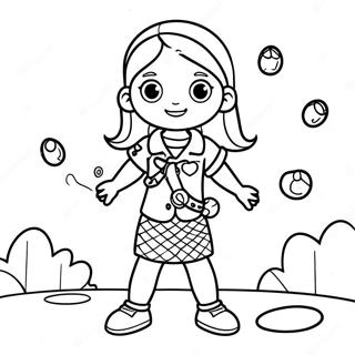 Piper Rockelle In A Fun Outfit Coloring Page 69654-57393