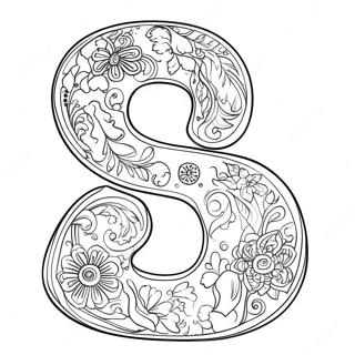 Lucky Number 13 Coloring Page 69664-57398