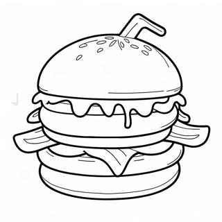 Whataburger Mascot Coloring Page 69674-57404