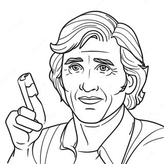 John In Action Coloring Page 69694-57431