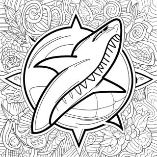 San Jose Sharks Coloring Pages