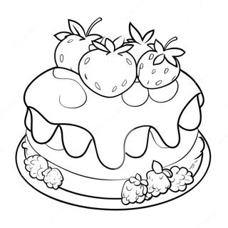 Raspberry Torte Strawberry Shortcake Coloring Page 69723-57428