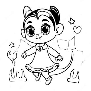 Vampirina Coloring Pages