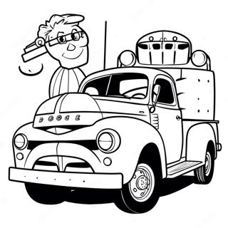 Dodge Truck Coloring Page 69763-57463