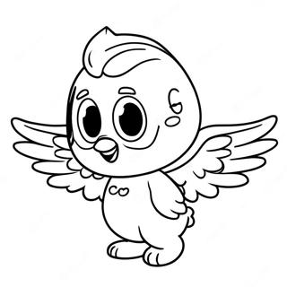 Top Wing Coloring Pages