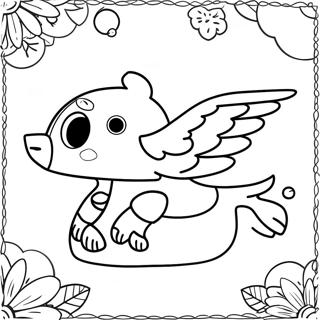 Top Wing Coloring Page 69783-57495