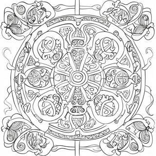 Pages Of Kells Coloring Page 69793-57487