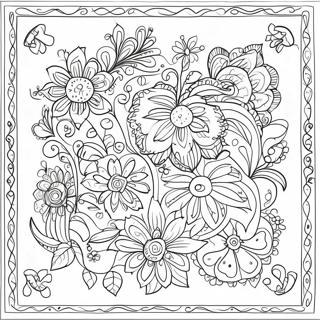 Scandinavian Folk Art Coloring Page 69813-57514