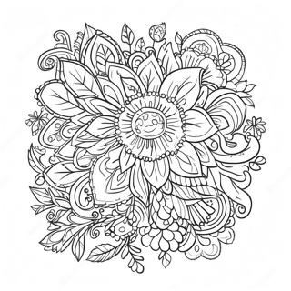 Scandinavian Folk Art Coloring Page 69813-57515