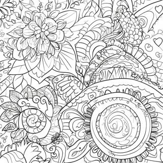 Scandinavian Folk Art Coloring Page 69813-57516