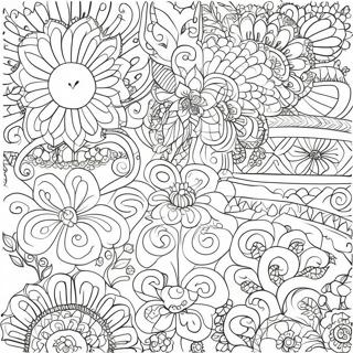 Traditional Scandinavian Patterns Coloring Page 69814-57500