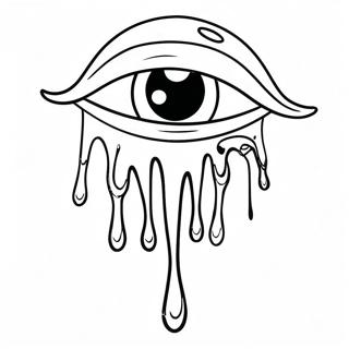 Drip Effect Coloring Page 69833-57542