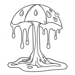 Drip Effect Coloring Page 69833-57543