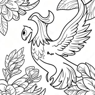 Phoenix Coloring Pages