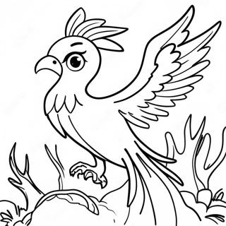 Phoenix Coloring Page 6984-5674