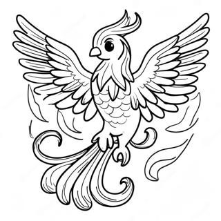 Phoenix Coloring Page 6984-5675