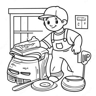 Chores Coloring Page 69853-57536