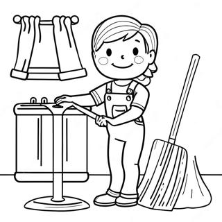 Chores Coloring Page 69853-57765