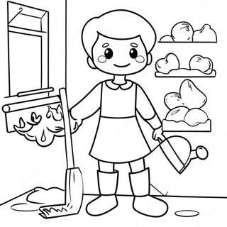 Chores Coloring Page 69853-57766