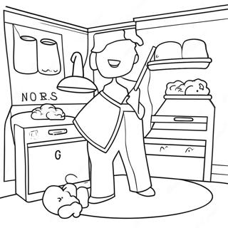 Chores Coloring Page 69853-57767