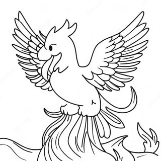 Phoenix Coloring Pages