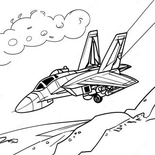 F14 Tomcat Coloring Page 69863-57554