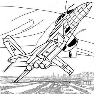 F14 Tomcat Coloring Page 69863-57777