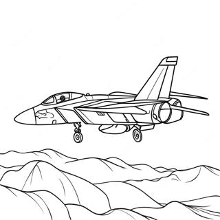 F14 Tomcat Coloring Pages