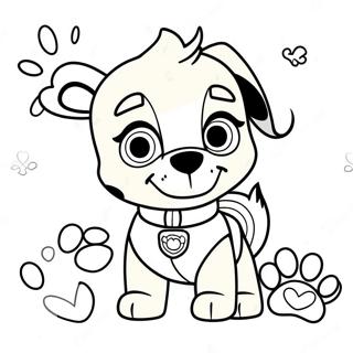 Skye Paw Patrol Coloring Page 69873-57563