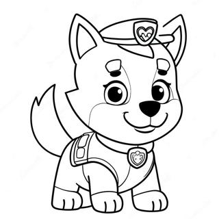 Skye Paw Patrol Coloring Page 69873-57781