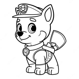 Skye Paw Patrol Coloring Pages