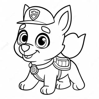 Adventurous Skye Paw Patrol Coloring Page 69874-57558