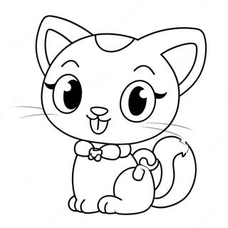 Charmmy Kitty Coloring Pages