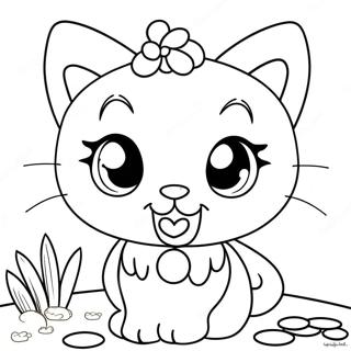 Charmmy Kitty Coloring Page 69883-57794