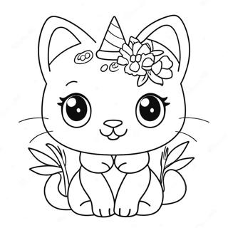 Charmmy Kitty Coloring Pages