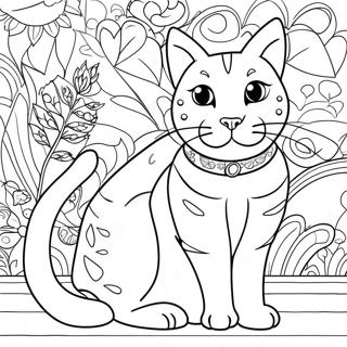 Bengal Cat Coloring Page 69893-57575