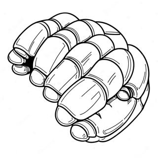 Metal Knuckles Coloring Page 69903-57582