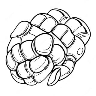 Metal Knuckles Coloring Page 69903-57583