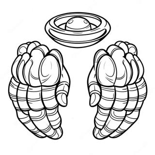 Metal Knuckles Coloring Page 69903-57805