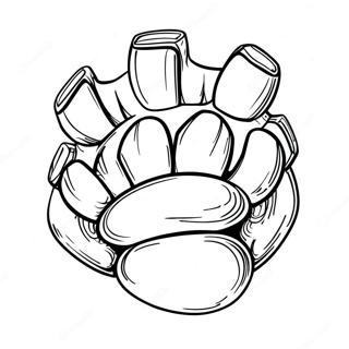 Metal Knuckles Coloring Page 69903-57807