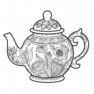 Teapot Coloring Page 69913-57590