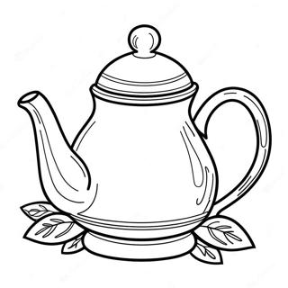 Teapot Coloring Page 69913-57592