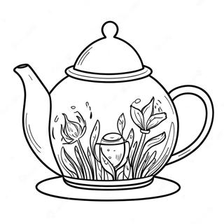 Teapot Coloring Page 69913-57814