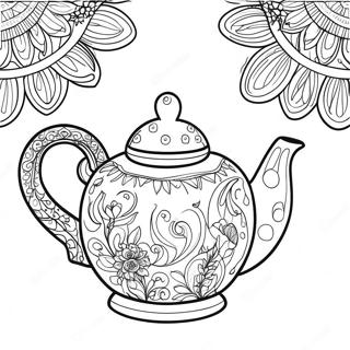 Teapot Coloring Page 69913-57816