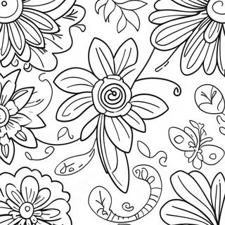 Hawaiian Decorations Coloring Page 69923-57603