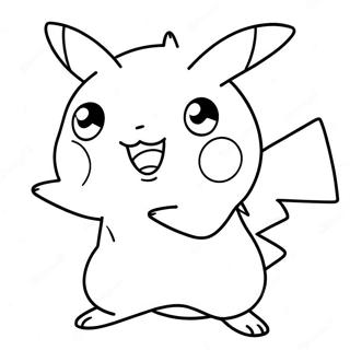 Pikachu In Action Coloring Page 69934-57630