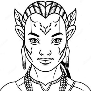 Avatar Movie Coloring Page 69943-57622