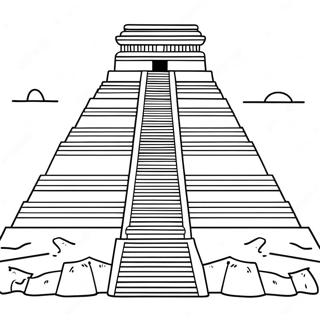 Ziggurat Coloring Page 69953-57608