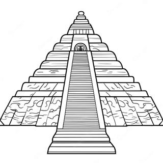 Ziggurat Coloring Page 69953-57845